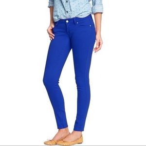 OLD NAVY ROYAL BLUE ROCKSTAR SKINNY JEANS